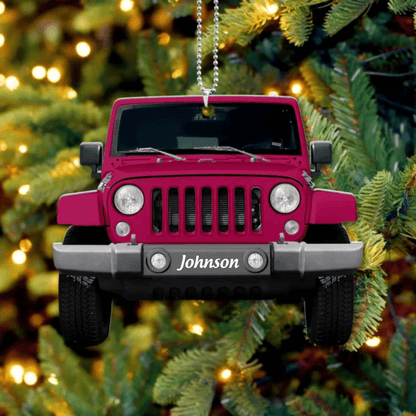 Personalized Jee Ornament - Best Gift For Jee Lovers, Jee Acrylic Ornament for Christmas OO2864