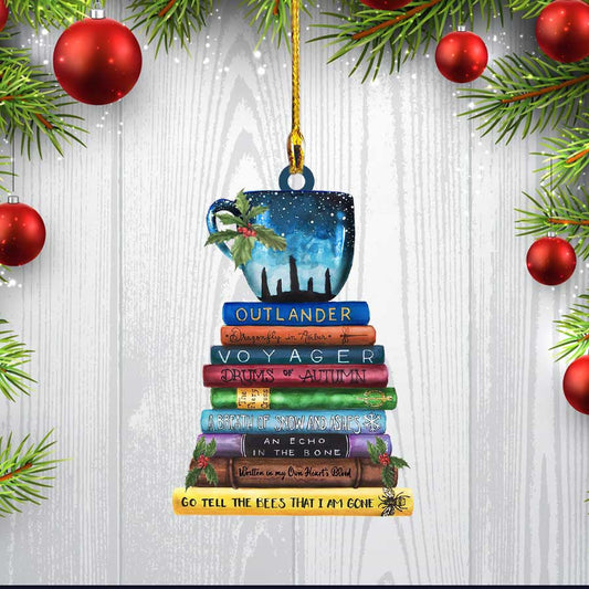 Outlander Novel Go Tell The Bees That I Am Go - Flat Ornament - Gift For Outlander Fans OO2465