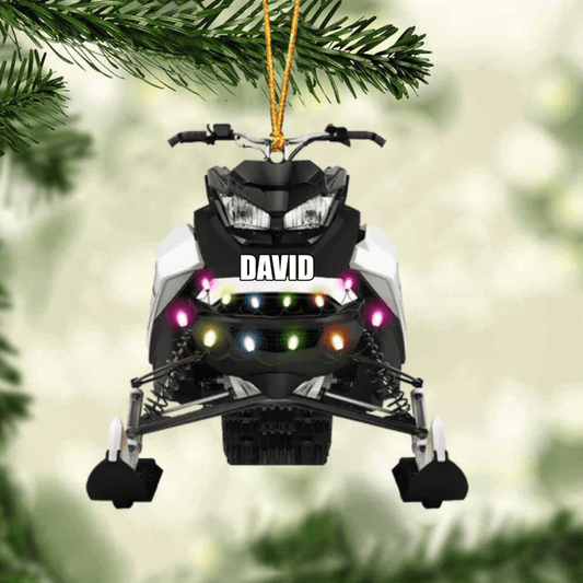 Snowmobile Gear - Personalized Christmas Ornament - Gift For Snowmobile Lovers OO1968