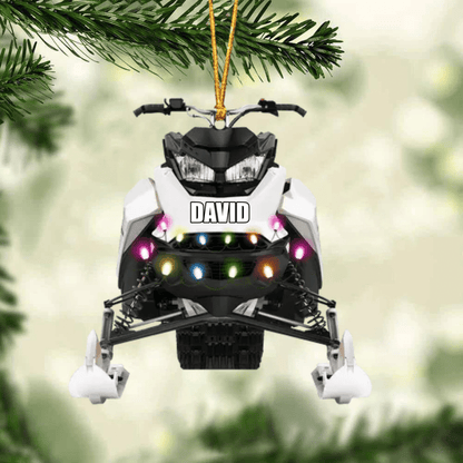 Snowmobile Gear - Personalized Christmas Ornament - Gift For Snowmobile Lovers OO1968