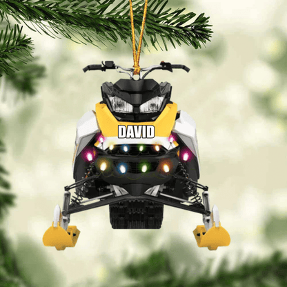 Snowmobile Gear - Personalized Christmas Ornament - Gift For Snowmobile Lovers OO1968