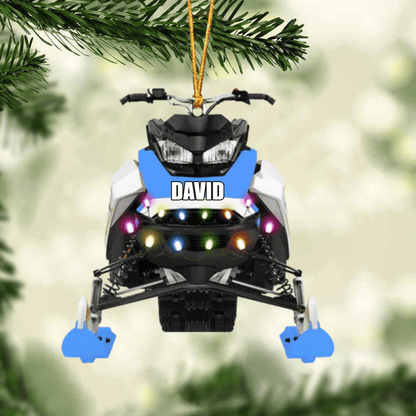 Snowmobile Gear - Personalized Christmas Ornament - Gift For Snowmobile Lovers OO1968