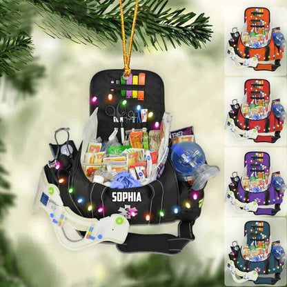 EMT Bag - Personalized Christmas Ornament- Best Gift For EMT Workers Acrylic Ornament OO1940