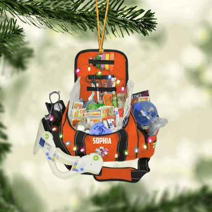 EMT Bag - Personalized Christmas Ornament- Best Gift For EMT Workers Acrylic Ornament OO1940