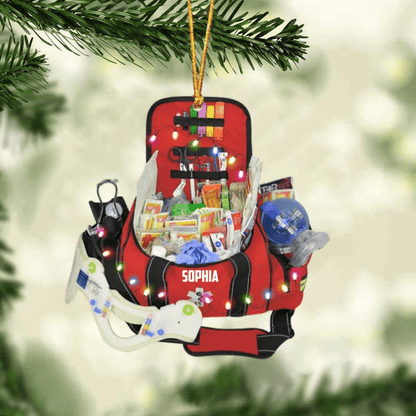 EMT Bag - Personalized Christmas Ornament- Best Gift For EMT Workers Acrylic Ornament OO1940