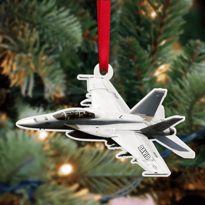 Personalized Veteran Helicopter Christmas Ornament for Dad, Gift for Him Veteran Ornament OO4295