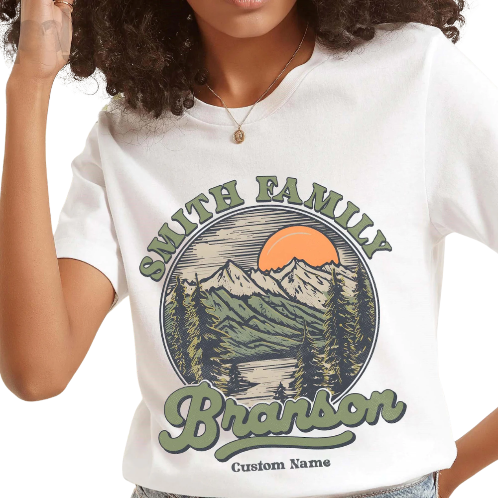 Custom Matching Camping Family T Shirts, Personalized Camping Trip Matching Shirts For Family ET1409