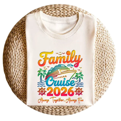 Always Together Always Fun Family Cruise Tee Shirts, Matching Cruise Shirts For Family ET0103