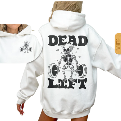 Deadlift Skeleton Hoodies For Men Women, Funny Gymnastics Hoodies 2D0958