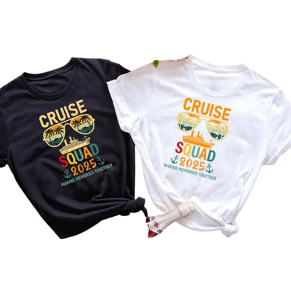 Cruise Squad 2026 Matching Family T Shirts, Family Cruise Vacation Shirts ET0105