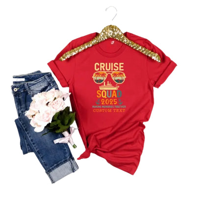 Cruise Squad 2026 Matching Family T Shirts, Family Cruise Vacation Shirts ET0105