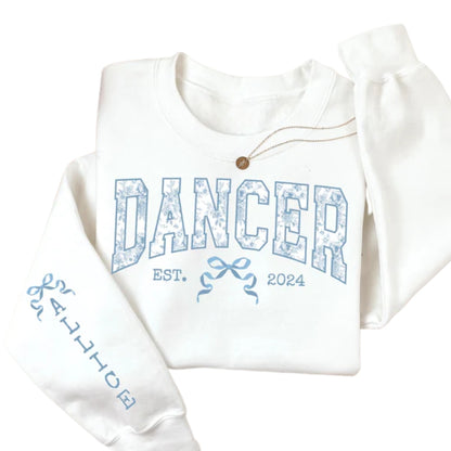 Custom Dancer Sweatshirt For Women, Custom Sweatshirt For Dance Lover 2D0475