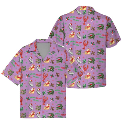 Heaux Heaux Heaux Louisiana Christmas Hawaiian Shirt Men And Women, Cajun Christmas Shirts ET0032