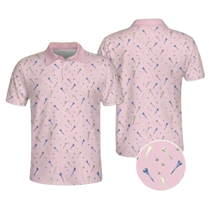 Matching Green Golf Shirt For His And Her, Couple Matching Golf Shirt GE0600