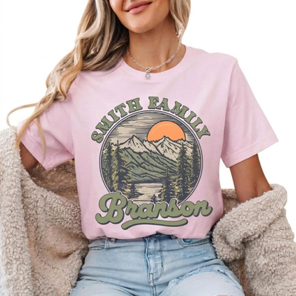 Custom Matching Camping Family T Shirts, Personalized Camping Trip Matching Shirts For Family ET1409