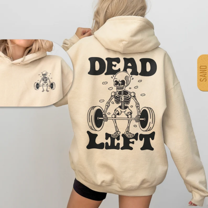 Deadlift Skeleton Hoodies For Men Women, Funny Gymnastics Hoodies 2D0958