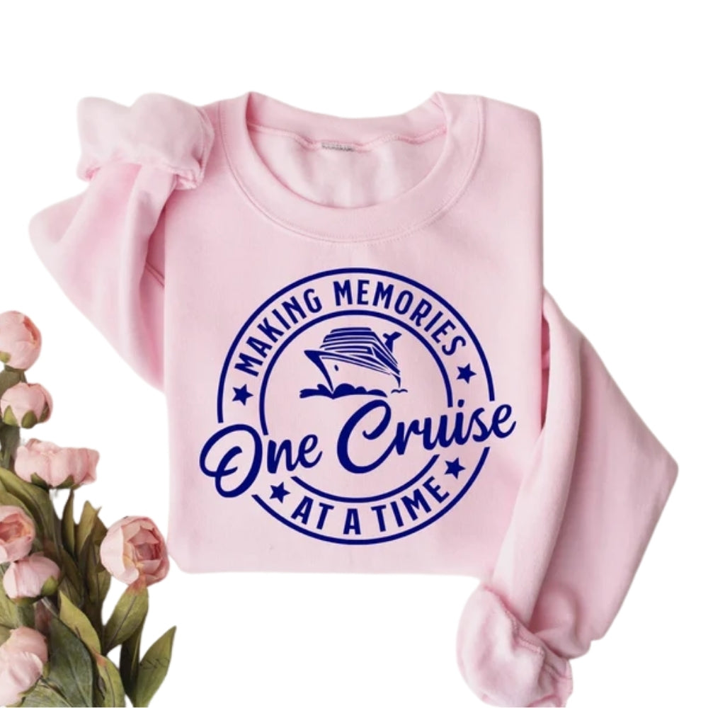 Making Memories One Cruise At A Time Matching Family T Shirt, Cruise Trip Family Matching Shirts ET1129