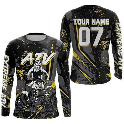 Custom Extreme ATV Racing Jersey Long Sleeve For Men, Custom ATV Racing Jerseys MZ0084