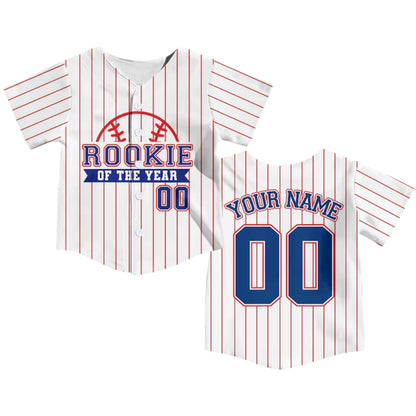 Personalized Rookie Of The Year Family Matching Baseball Jersey For Game Day, Custom Family Matching Baseball Shirts ET0698