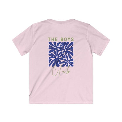 The Boys Club Flower Matching Son And Dad T Shirts, Father's Day Shirts For Dad Son ET0552