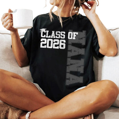 Personalized Class Of Senior Matching Family T Shirts, Custom Family Graduation Matching Shirts ET1130
