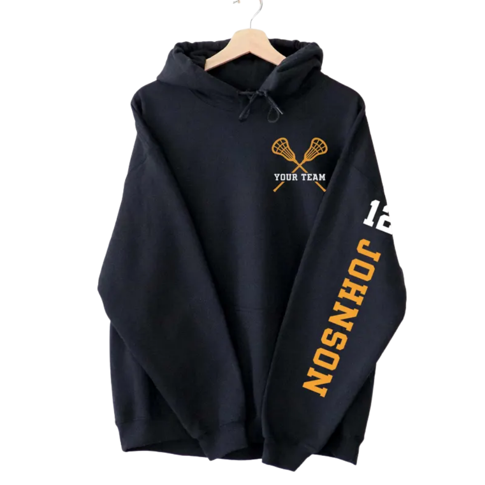 Custom Lacrosse Team Hoodies For Mom Dad, Personalized Lacrosse Hoodies 2D0977