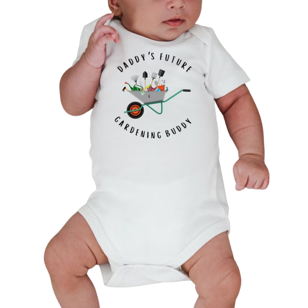 Gardening Daddy Daddy's Future Gardening Buddy Father And Child Matching T Shirt, Matching Gardener Daddy And Mini Shirt ET0962