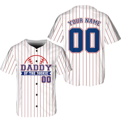 Personalized Rookie Of The Year Family Matching Baseball Jersey For Game Day, Custom Family Matching Baseball Shirts ET0698