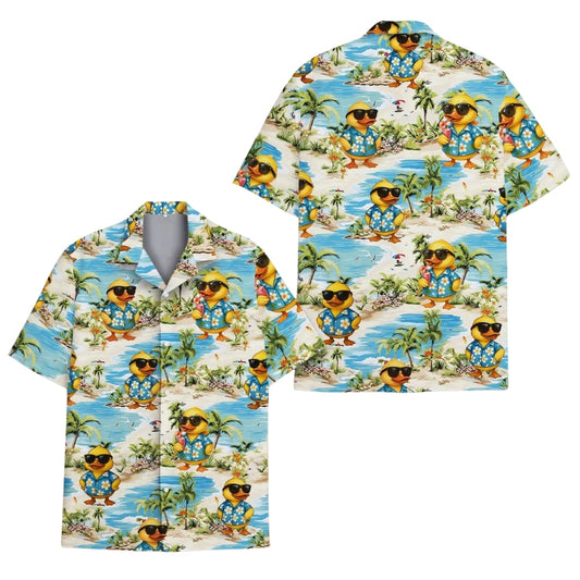 Funny Duck Tropical Hawaiian Shirt For Men Women, Duck Lover Hawaiian Shirts HE0058