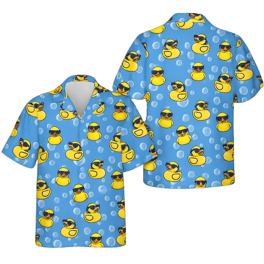 Funny Rubber Duck Hawaiian Shirt For Men Women, Rubber Duck Lover Hawaiian Shirt HE0341