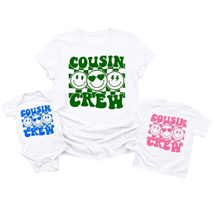 Cousin Crew Retro Matching T Shirt, Matching Cousin Shirts ET1251