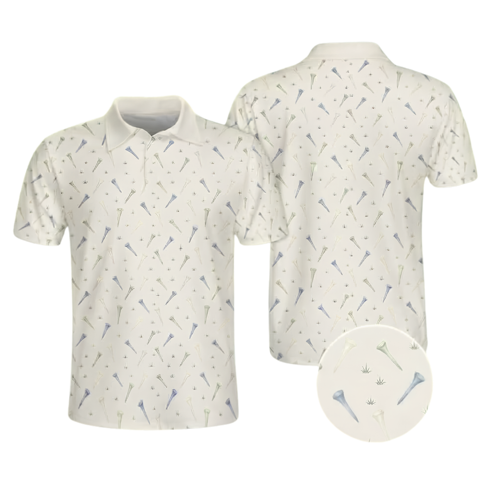 Matching Green Golf Shirt For His And Her, Couple Matching Golf Shirt GE0600