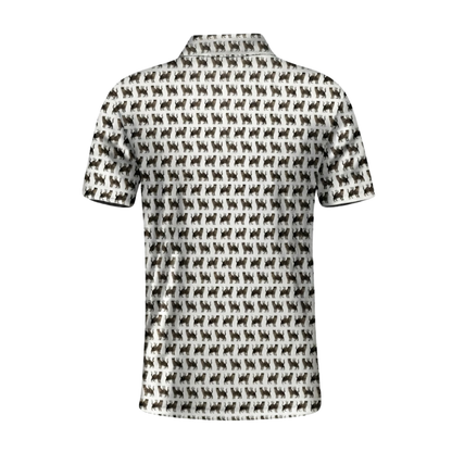 Cat Brown Tabby Golf Polo Shirt For Men, Cat Golf Shirt GZ0379