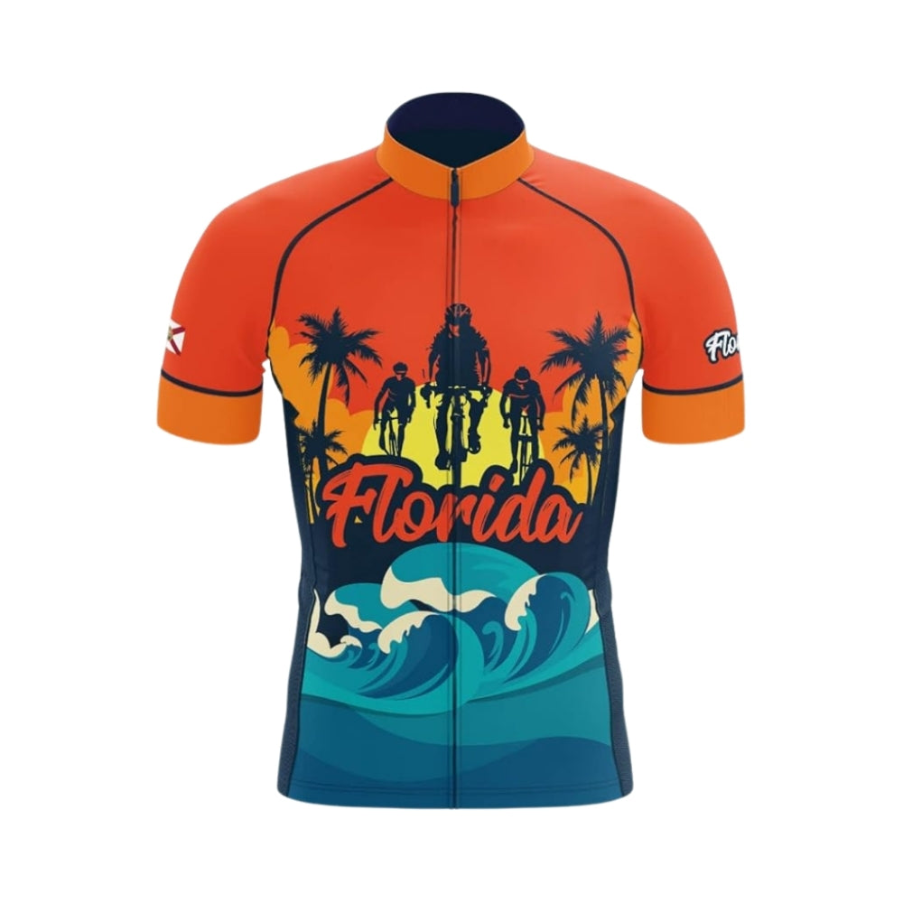 Men's Florida Short Sleeve Cycling Jerseys, Florida Cycling Jerseys CZ0120
