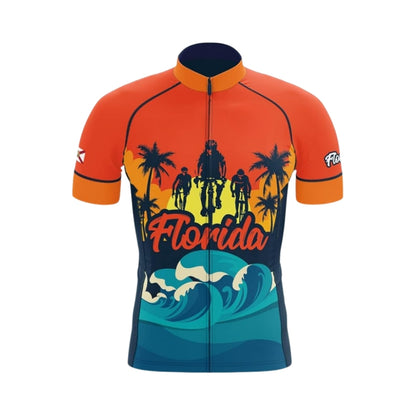 Men's Florida Short Sleeve Cycling Jerseys, Florida Cycling Jerseys CZ0120
