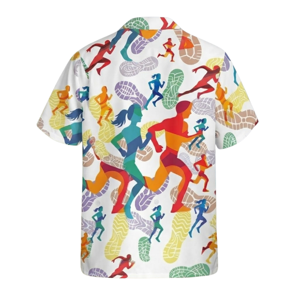 Running Marathon Hawaiian Shirt For Men Women, Running Lover Hawaiian Shirts HE0577