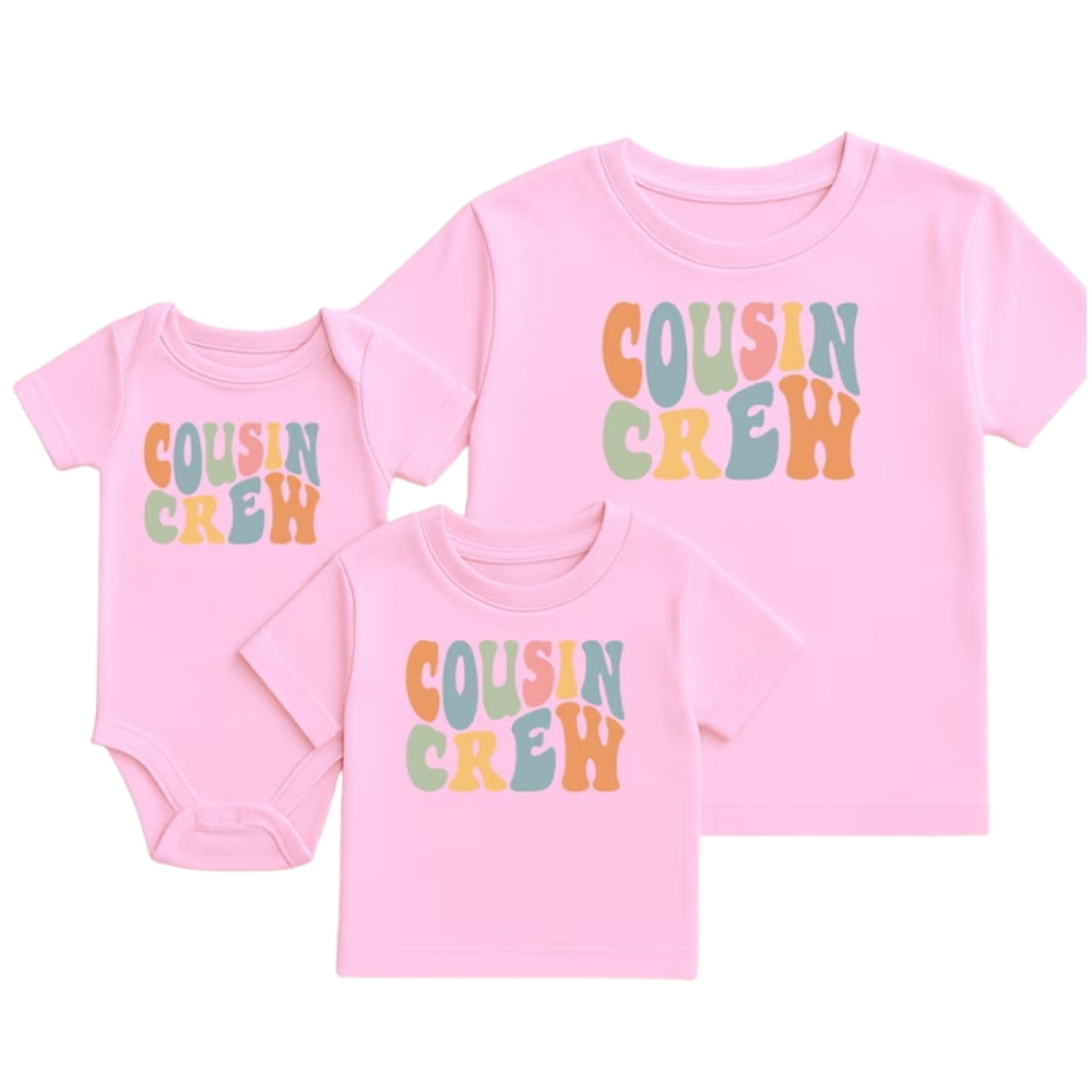 Cousin Crew Matching Family T Shirts, Family Matching Shirts For Cousins ET0124