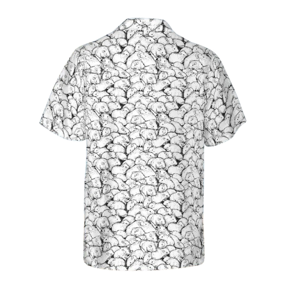 Rat Pattern Hawaiian Shirts For Men Women, Rat Hawaiian Shirts HE0205