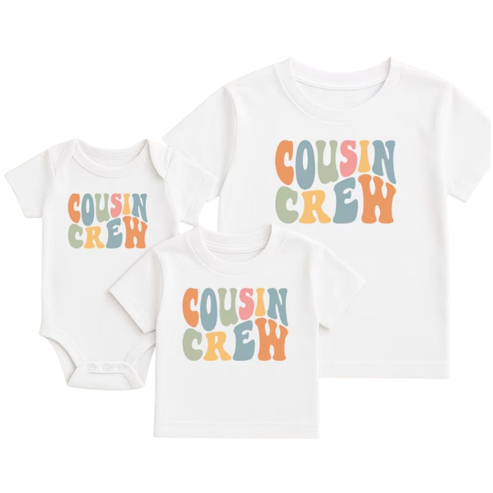 Cousin Crew Matching Family T Shirts, Family Matching Shirts For Cousins ET0124