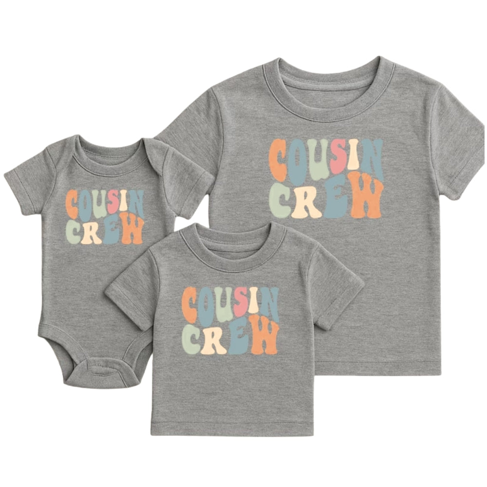 Cousin Crew Matching Family T Shirts, Family Matching Shirts For Cousins ET0124