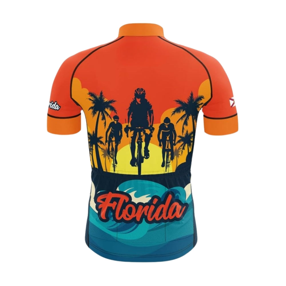 Men's Florida Short Sleeve Cycling Jerseys, Florida Cycling Jerseys CZ0120