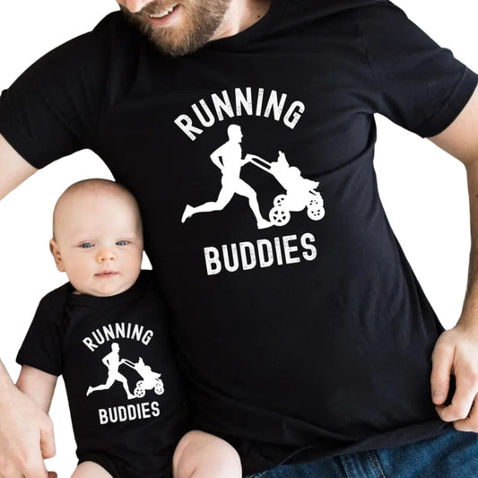 Running Buddied Matching Dad And Son T Shirt For Father Day, Matching Running Shirts For Family ET0653