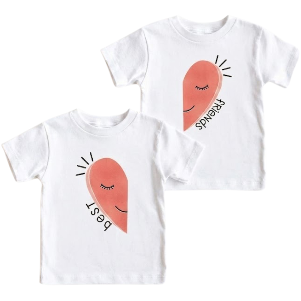 Best Friends Matching Tolder T Shirt For Siblings, Siblings Matching Shirts ET1173