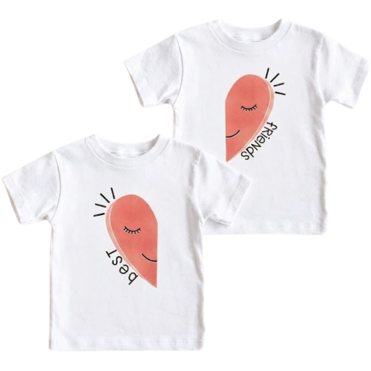 Best Friends Matching Tolder T Shirt For Siblings, Siblings Matching Shirts ET1173