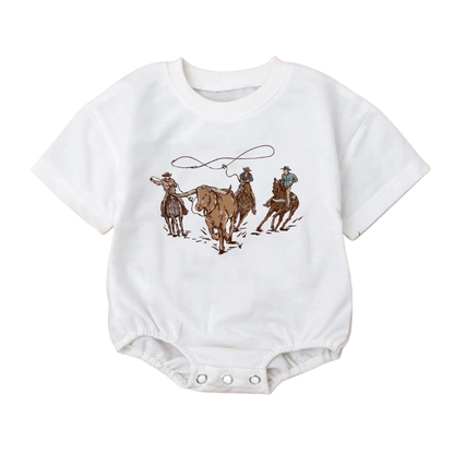 Cowboy Rodeo Baby T-Shirt Bodysuit, Western Baby Bodysuit BB0020