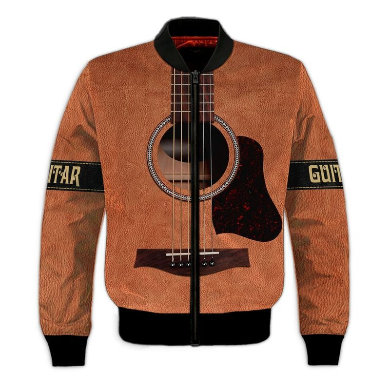 3D Full Print T Shirt Guitar Classic 3D Hoodie Guitar Acoustic Best Gift For Guitar Lover, Guitar Man TO0186