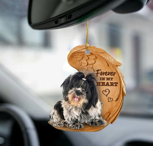 Shih Tzu Forever In My Heart Hanging Ornament Dog Ornament Lasfour OO0856
