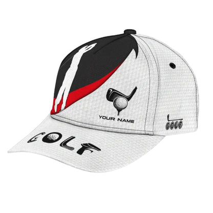 Custom Name Golf Cap For Golfer, Custom Golf Cap CP0325