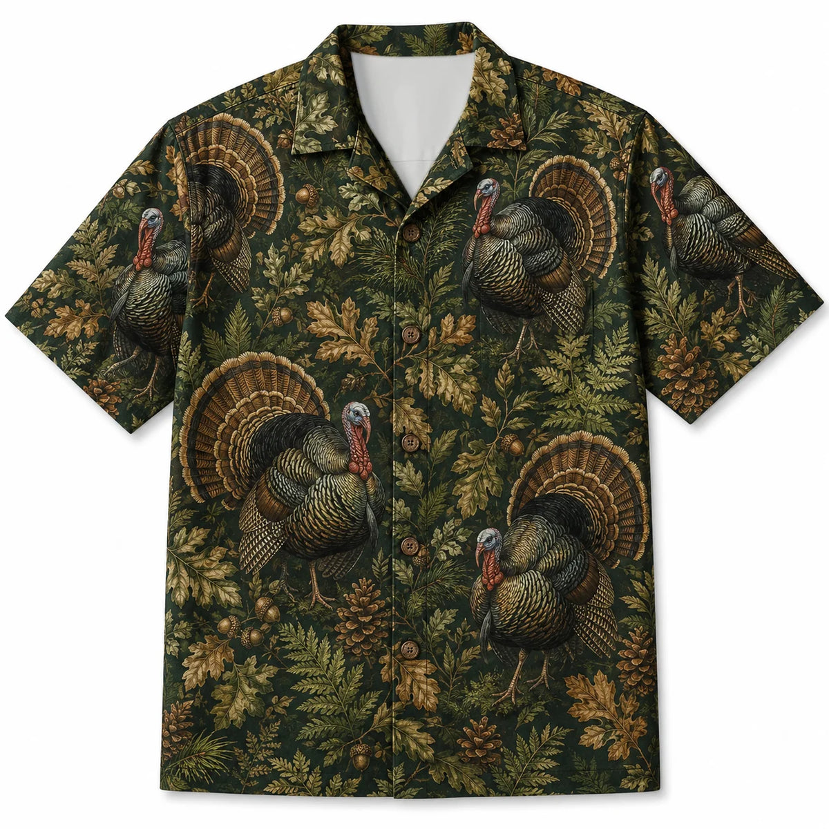 Turkey Hunting Hawaiian Shirt Tropical, Turkey Hawaiian Shirt For Hunter HE0904