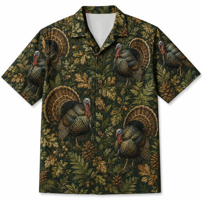 Turkey Hunting Hawaiian Shirt Tropical, Turkey Hawaiian Shirt For Hunter HE0904
